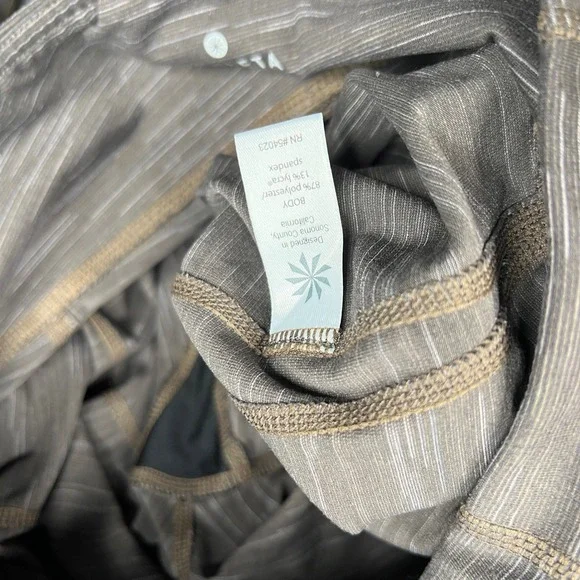 Athleta Leggings Womens Small  Brown Space Dye Heathered Yoga Athletic Tights - Picture 7 of 16